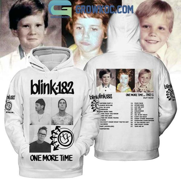 Blink 182 One More Time Album Out Now 2024 Hoodie T-Shirt