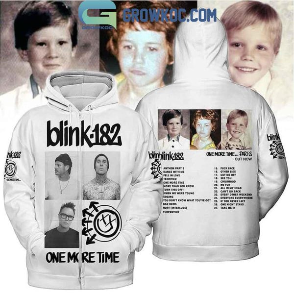 Blink 182 One More Time Album Out Now 2024 Hoodie T-Shirt