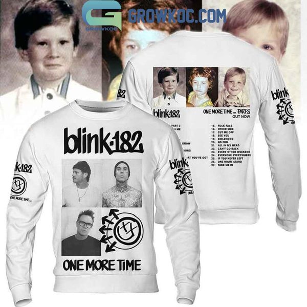 Blink 182 One More Time Album Out Now 2024 Hoodie T-Shirt