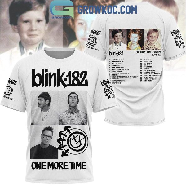 Blink 182 One More Time Album Out Now 2024 Hoodie T-Shirt