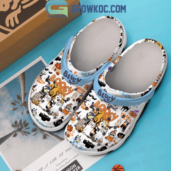 Bluey Booey Trick Or Treat Halloween Party Crocs Clogs