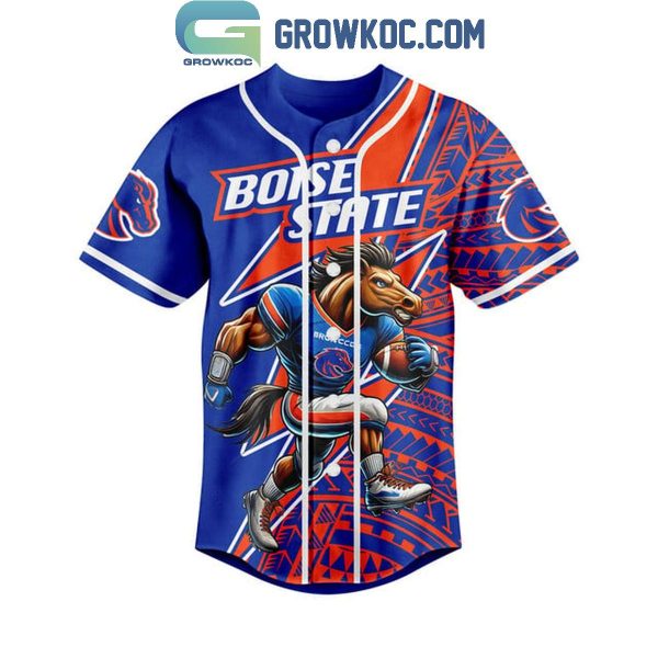 Boise State Broncos I Am A Die Hard Broncos Fan 2024 Baseball Jersey