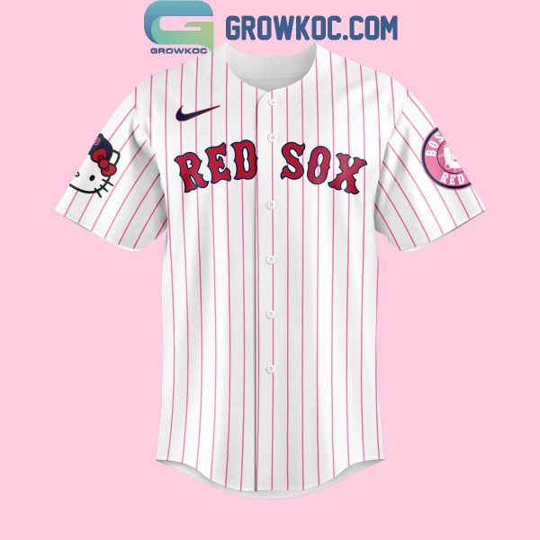 Boston Red Sox x Hello Kitty 2024 Baseball Jersey