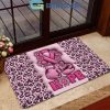 Breast Cancer Awareness Pink Ribbon Breast Cancer Fighters Doormat