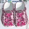 Breast Cancer Awareness Pink Ribbon Breast Cancer Fighters Crocs Clogs