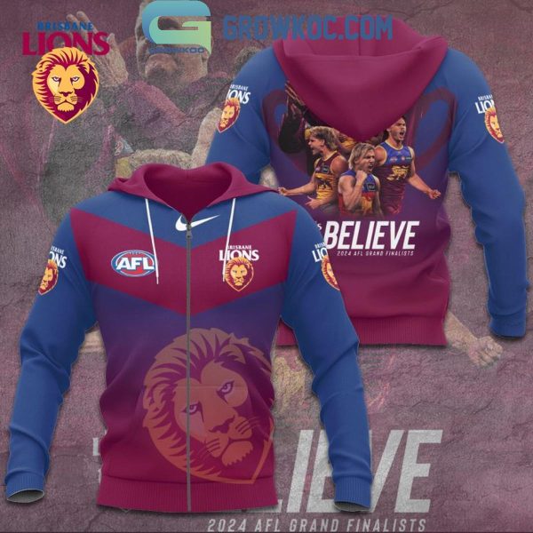 Brisbane Lions 2024 AFL Grand Finalist Best Team Hoodie T-Shirt