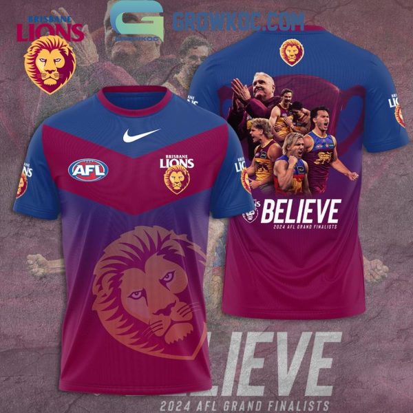 Brisbane Lions 2024 AFL Grand Finalist Best Team Hoodie T-Shirt