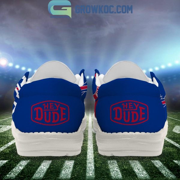 Buffalo Bills 2024 Version Personalized Hey Dude Shoes