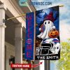 Baltimore Ravens Welcome Halloween 2024 Personalized House Garden Flag