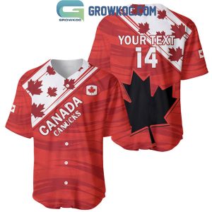 Canada Rugby Go Canucks Maple Leaf Pacific Personalized Baseball Jacket