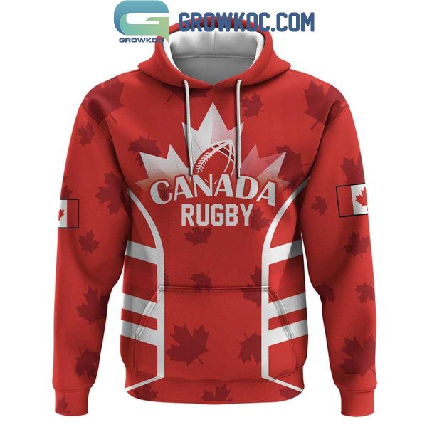 Canada Rugby National Team Personalized Hoodie T-Shirt