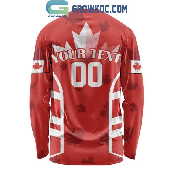 Canada Rugby National Team Personalized Hoodie T-Shirt