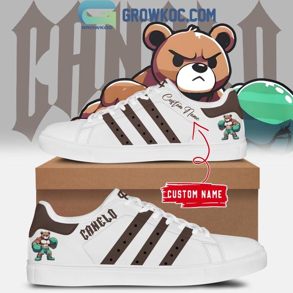 Canelo Alvarez Bear The Champions 2024 Stan Smith Shoes