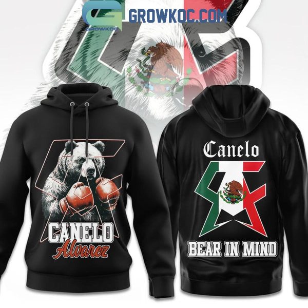 Canelo Alvarez Boxing Bear In Mind 2024 Hoodie T-Shirt