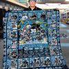 Jacksonville Jaguars 30th Anniversary 1995-2025 Thank You Fleece Blanket Quilt