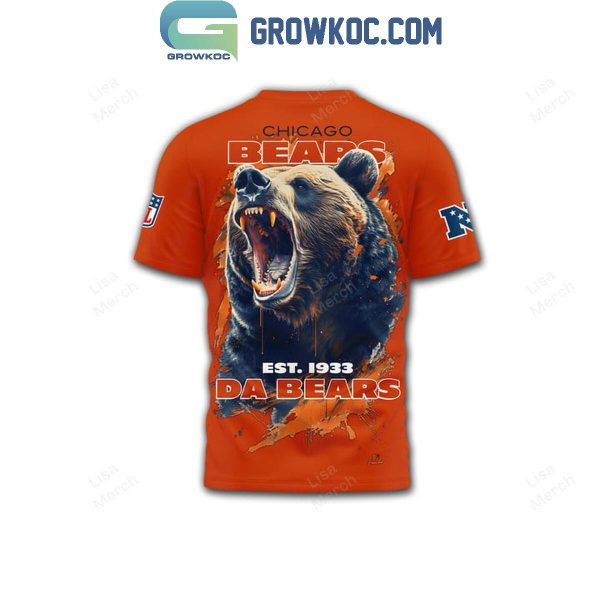 Chicago Bears Est. 1933 Da Bears Hoodie T-Shirt