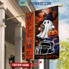 Carolina Panthers Welcome Halloween 2024 Personalized House Garden Flag