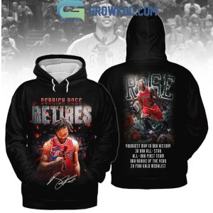 Chicago Bulls Derrick Rose Retires Era Hoodie T-Shirt