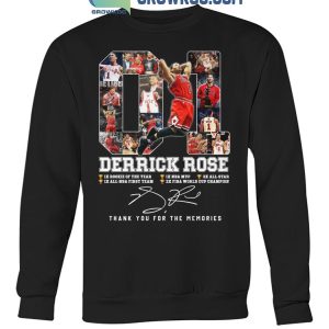 Chicago Bulls Derrick Rose Thank You For The Memories T-Shirt