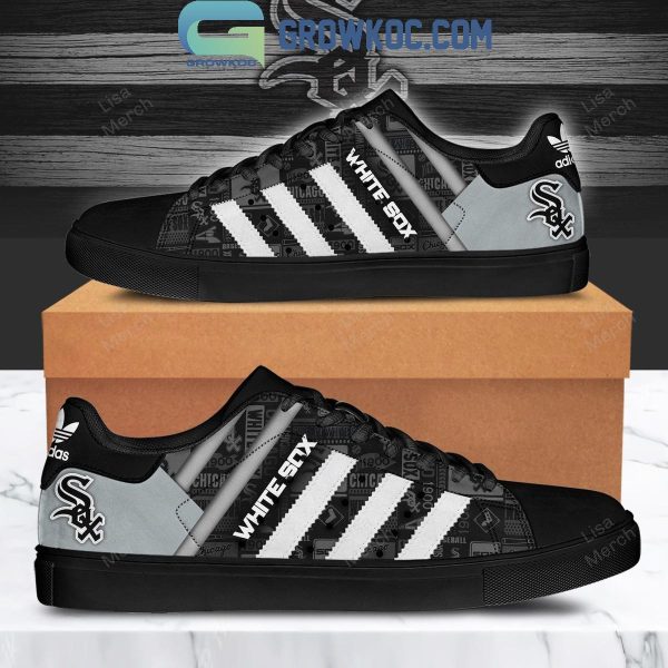 Chicago White Sox Throwback Vintage 2024 Stan Smith Shoes