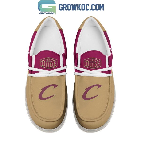 Cleveland Cavaliers 2024 Personalized Hey Dude Shoes