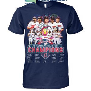 Cleveland Guardians AL Central Division Champions 2024 T-Shirt