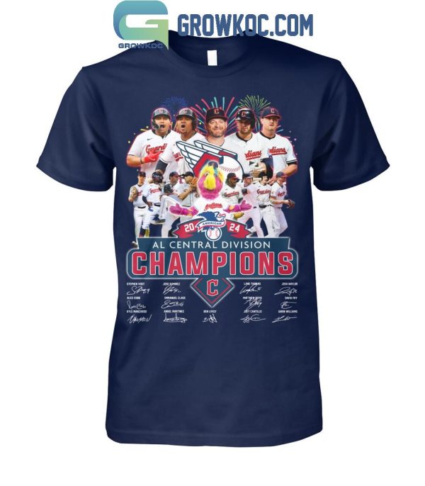 Cleveland Guardians AL Central Division Champions 2024 T-Shirt