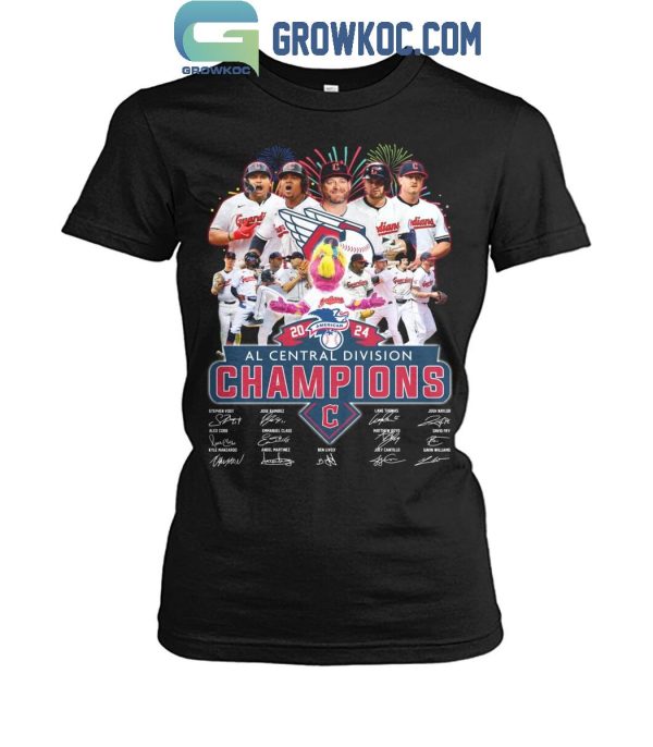 Cleveland Guardians AL Central Division Champions 2024 T-Shirt