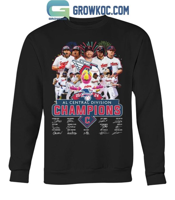 Cleveland Guardians AL Central Division Champions 2024 T-Shirt