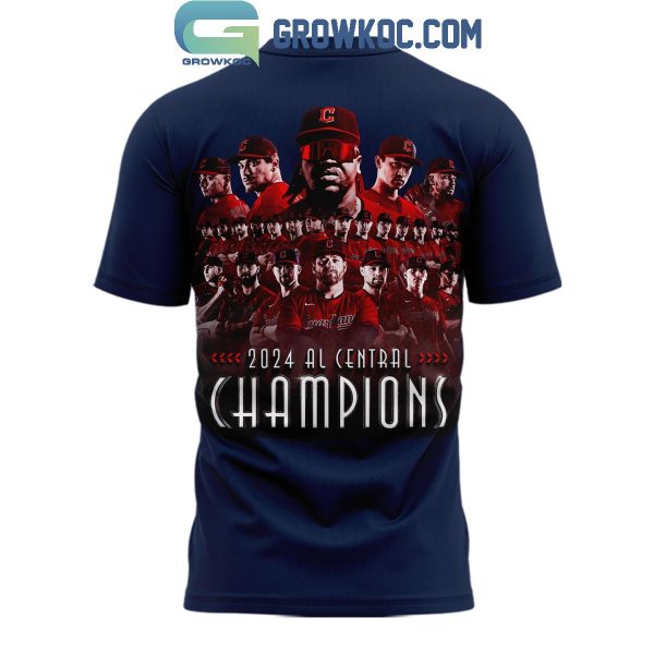 Cleveland Guardians America League Central Champions 2024 Hoodie T-Shirt