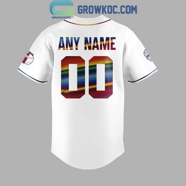 Cleveland Guardians Baseball 2024 Hispanic Heritage Month Personalized Baseball Jersey