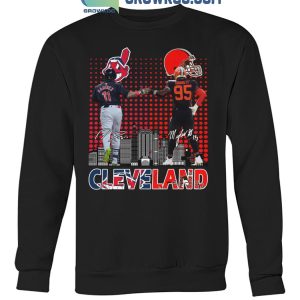 Cleveland Guardians Jose Ramirez Cleveland Browns Myles Garrett Proud T-Shirt