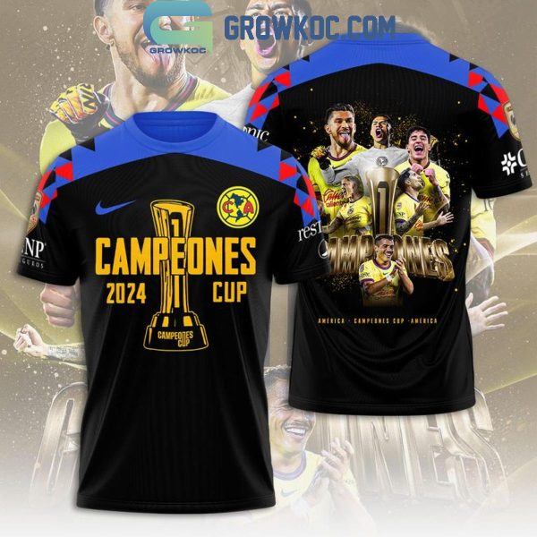 Club America 2024 Campeones Cup Hoodie T-Shirt