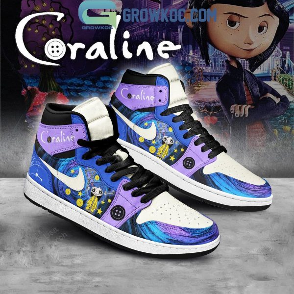 Coraline Finding Eyes And Way Back Home Air Jordan 1 Shoes