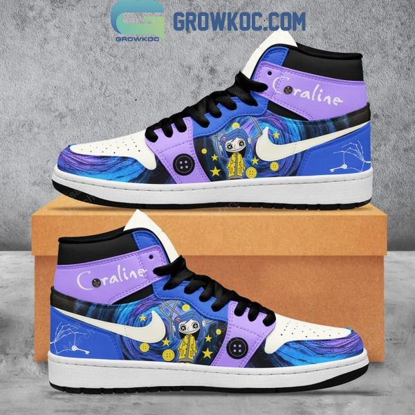 Coraline Finding Eyes And Way Back Home Air Jordan 1 Shoes