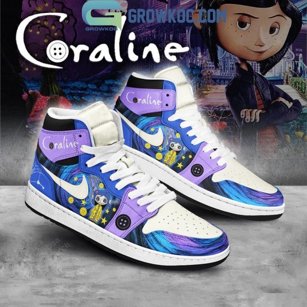 Coraline Finding Eyes And Way Back Home Air Jordan 1 Shoes