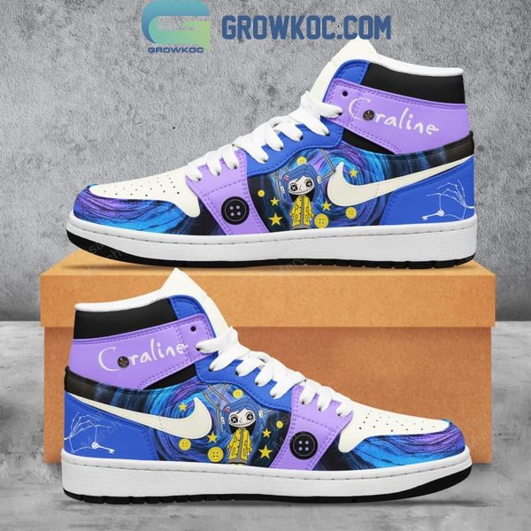 Coraline Finding Eyes And Way Back Home Air Jordan 1 Shoes