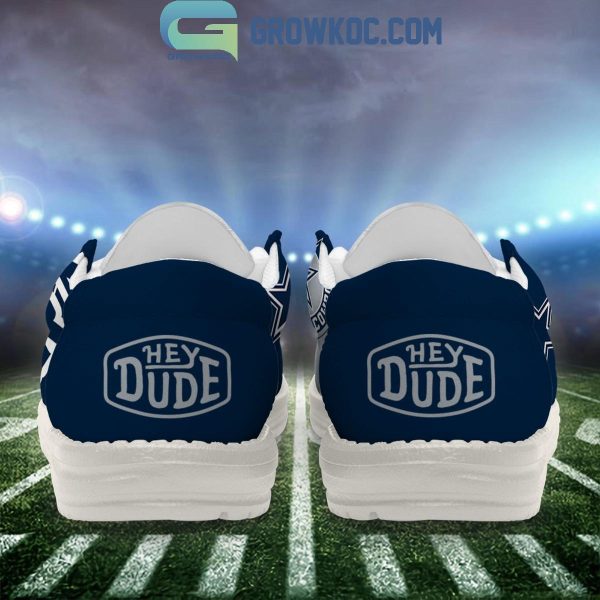 Dallas Cowboys 2024 Version Personalized Hey Dude Shoes