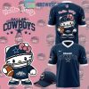 San Francisco 49ers 50th Anniversary Hello Kitty  In Red Celebrating Football Jersey