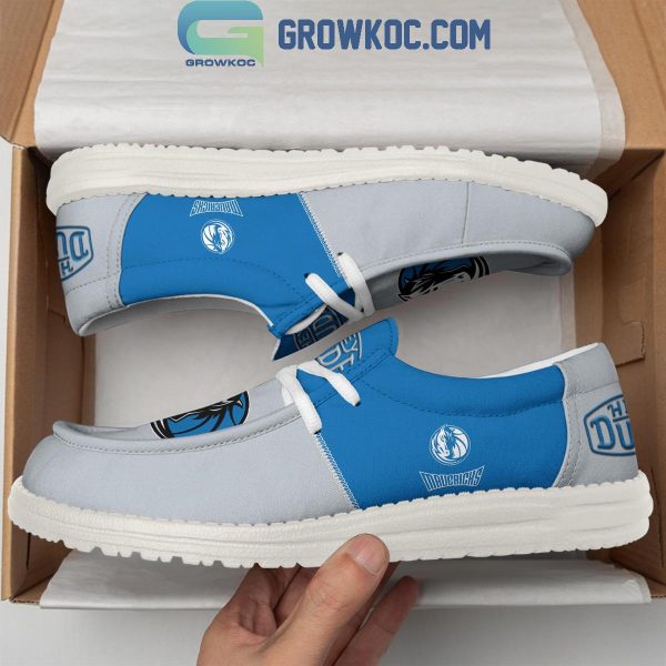 Dallas Mavericks 2024 Personalized Hey Dude Shoes