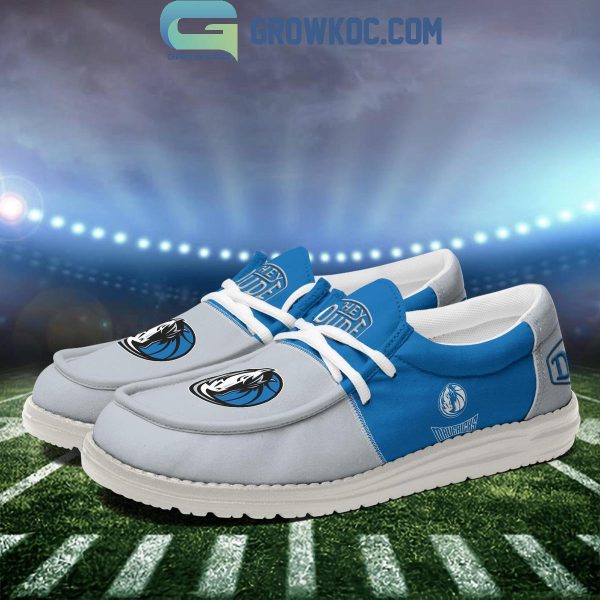 Dallas Mavericks 2024 Personalized Hey Dude Shoes