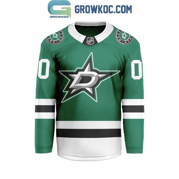 Dallas Stars Be The Fighter 2024 Home Personalized Hockey Jersey