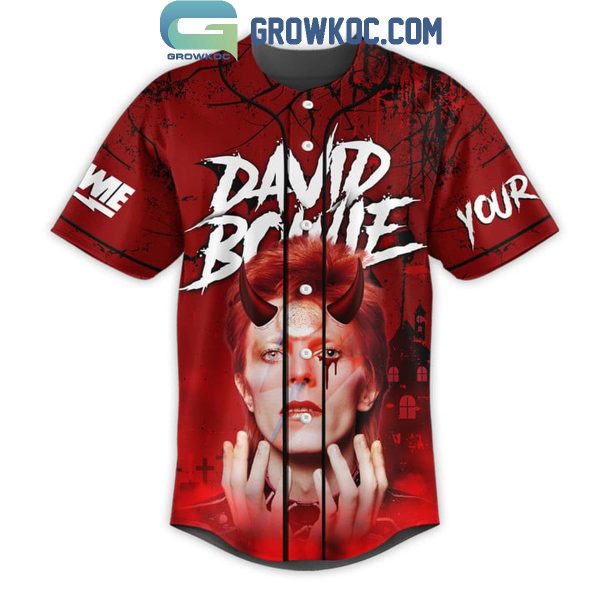 David Bowie Turn And Face The Strange Personalized Baseball Jersey