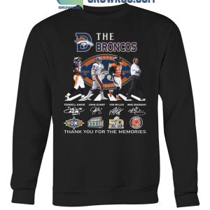 Denver Broncos 65 Years Of The Memories And Victory T-Shirt