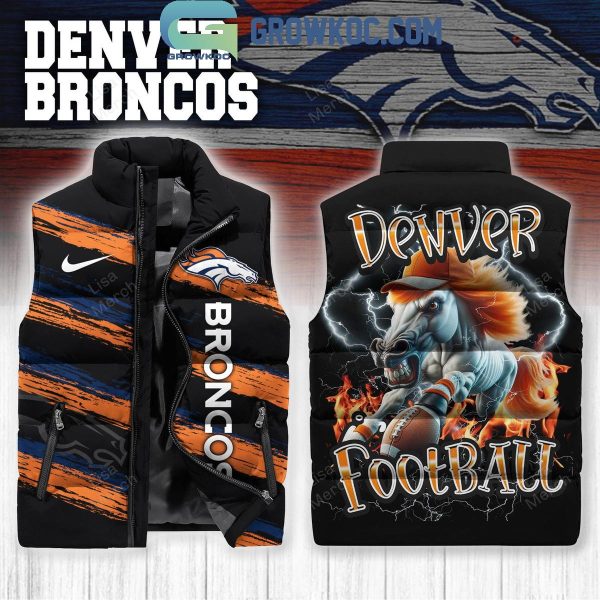 Denver Broncos Football 2024 Sleeveless Puffer Jacket