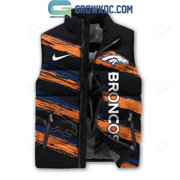 Denver Broncos Football 2024 Sleeveless Puffer Jacket