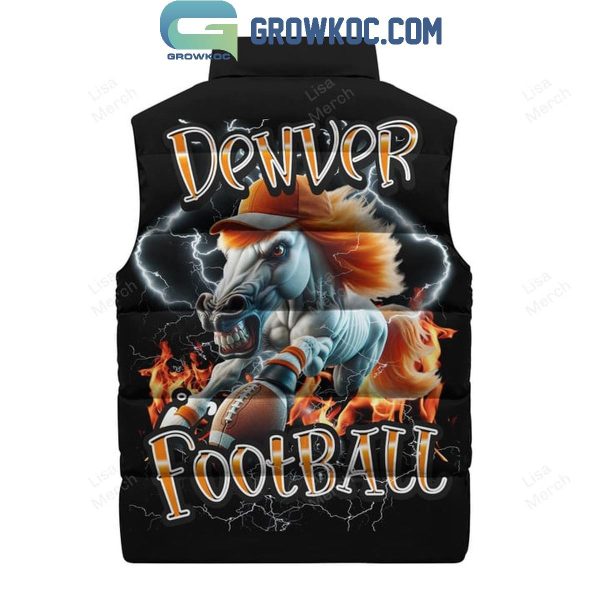 Denver Broncos Football 2024 Sleeveless Puffer Jacket