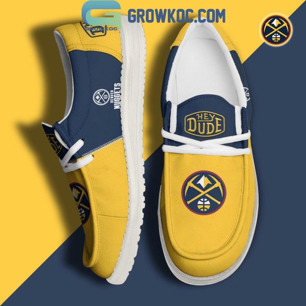 Denver Nuggets 2024 Personalized Hey Dude Shoes