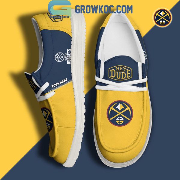 Denver Nuggets 2024 Personalized Hey Dude Shoes