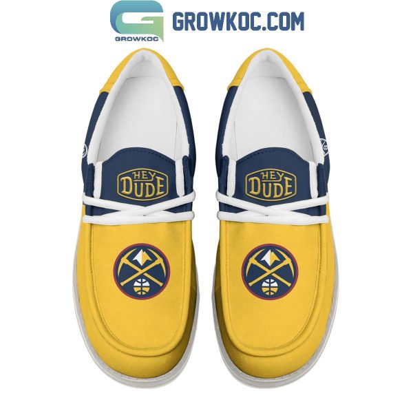 Denver Nuggets 2024 Personalized Hey Dude Shoes